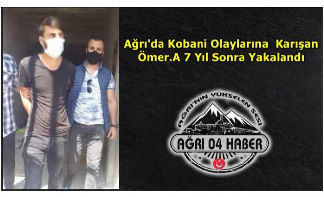 Ağrı'da Kobani Olaylarına Karışan Şahıs Yakalandı