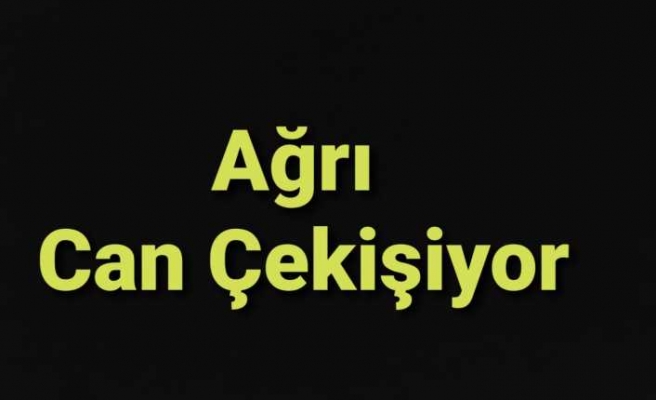 Ağrı Can Çekişiyor