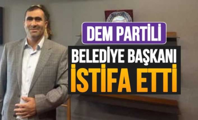 Taşlıçay Belediye Başkanı Partisinden İstifa Etti