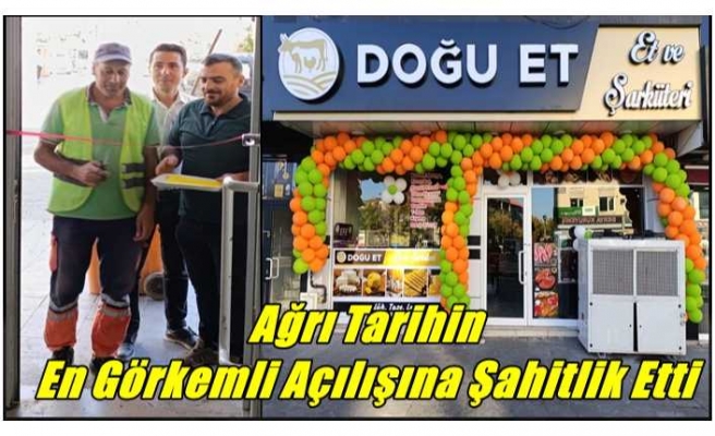 Ağrı Tarihin  En Görkemli Açılışına Şahitlik Etti