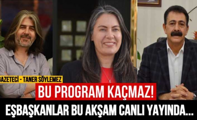 Taner Söylemez Canlı Yayında Ağrı Belediye Eş Başkanları Aras ve Akkuş'u Ağırlıyor