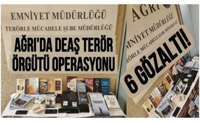 Ağrı'da Terör Örgütüne  Şafak Operasyonu