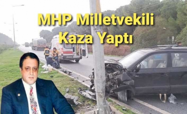 MHP Ağrı Eski Milletvekili Trafik Kazasında Yaralandı