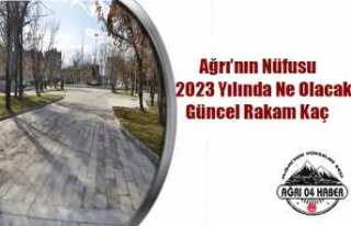 Ağrı'nın 2023 Nüfusu Ne Olacak