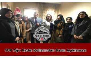 CHP Kadın Kolları Ağrı İl Başkanlığından...