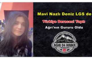 Mavi Nazlı Deniz'den LGS de Türkiye Derecesi...