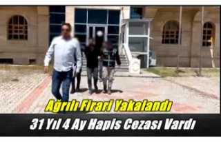 Ağrılı Firari Yakalandı ''31 Yıl 4...