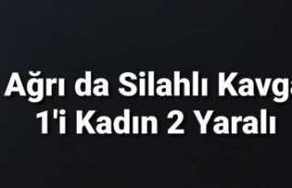 Ağrı'da Silahl ıKavga 1'ı Kadın 2 Yaralı