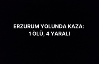 Erzurum'da Ağrılı Ailenin Kaza Geçirdiği...