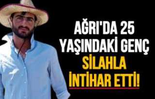 Ağrı'da İntihar "25 Yaşındaki Genç...